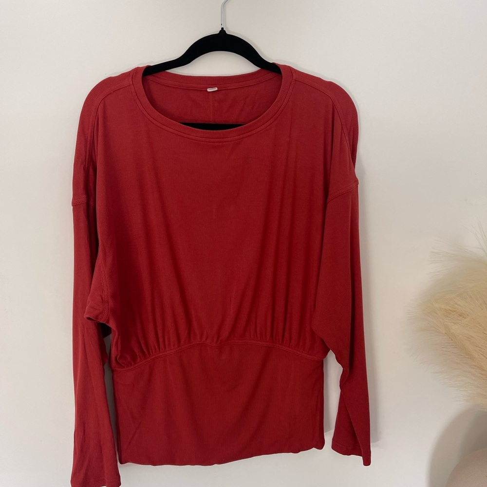 Elegant Rust Women's Top